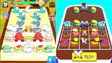 Merge Alphabet: Fusion Rainbow Vs Merge ABC: Letter Run Battle Max Level Gameplay