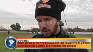 FENER VOLVIÓ AL GOL Y SE ILUSIONA CON UNA CHANCE POR EL ASCENSO