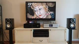 AUDIOLAB OMNIA SOUND TEST / MONITOR AUDIO GOLD 50