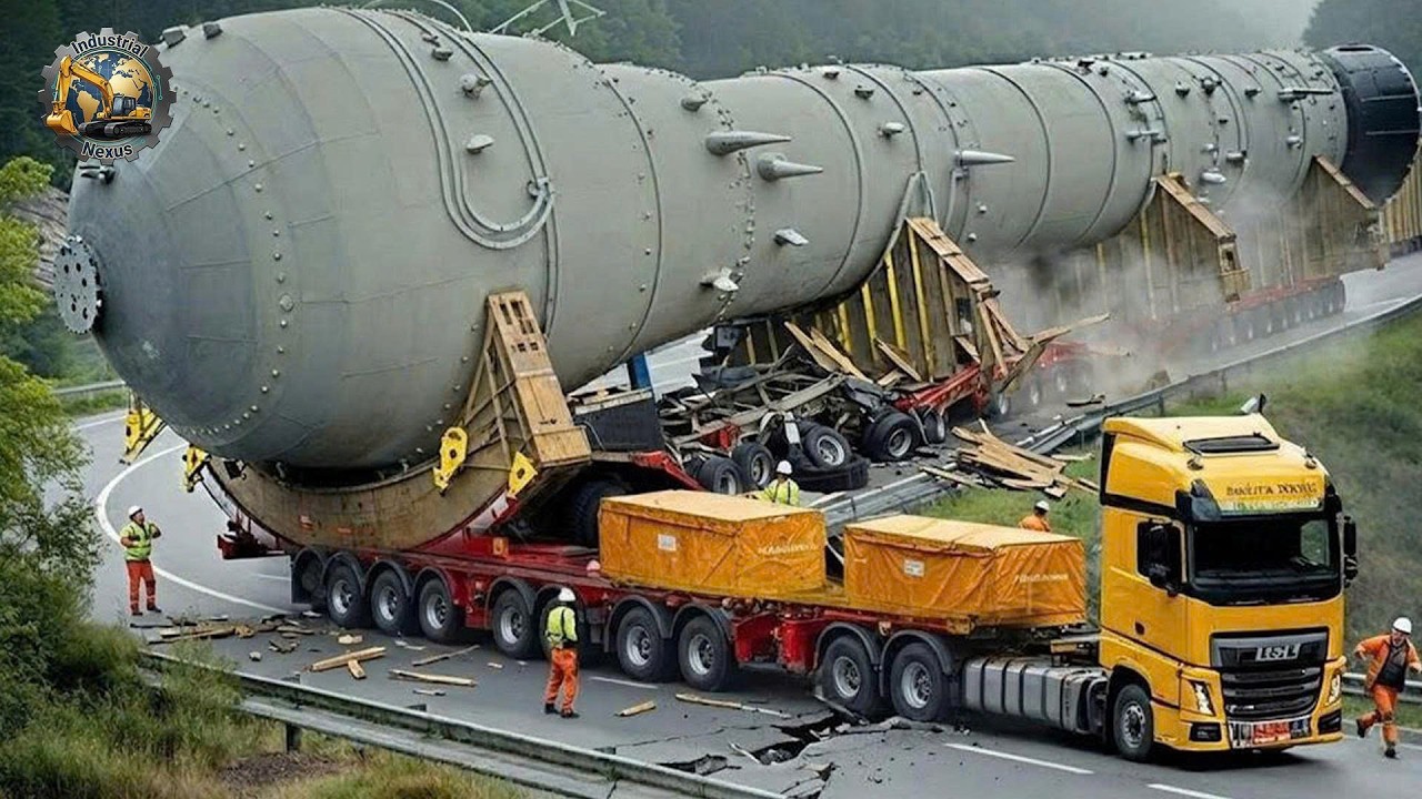 Idiots with Fast Trucks: Heavy Equipment Fails | Extreme Oversized Truck Transport #38