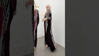 Bisa Cod Gamis Cantik Kaftan Busui Adem