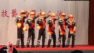 20100215 99年春節宗教文化節斗姥廟大陸特技團 帽子秀