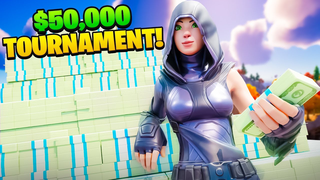 CLUTCHING TOP 10 in a $50,000 Tournament in Fortnite Chapter 4!