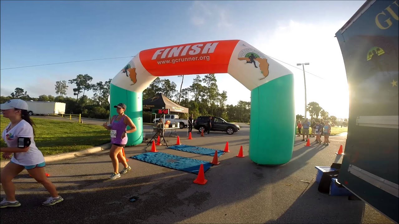 Finish line video 2014 United Way Run for the Way 5K - Naples, FL ...