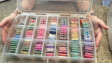 FlossTube # 2 - Stitch Tips & Tricks: My Floss Stash