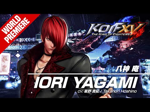 KOF XV?IORI YAGAMI?Trailer #4?TEAM SACRED TREASURES?