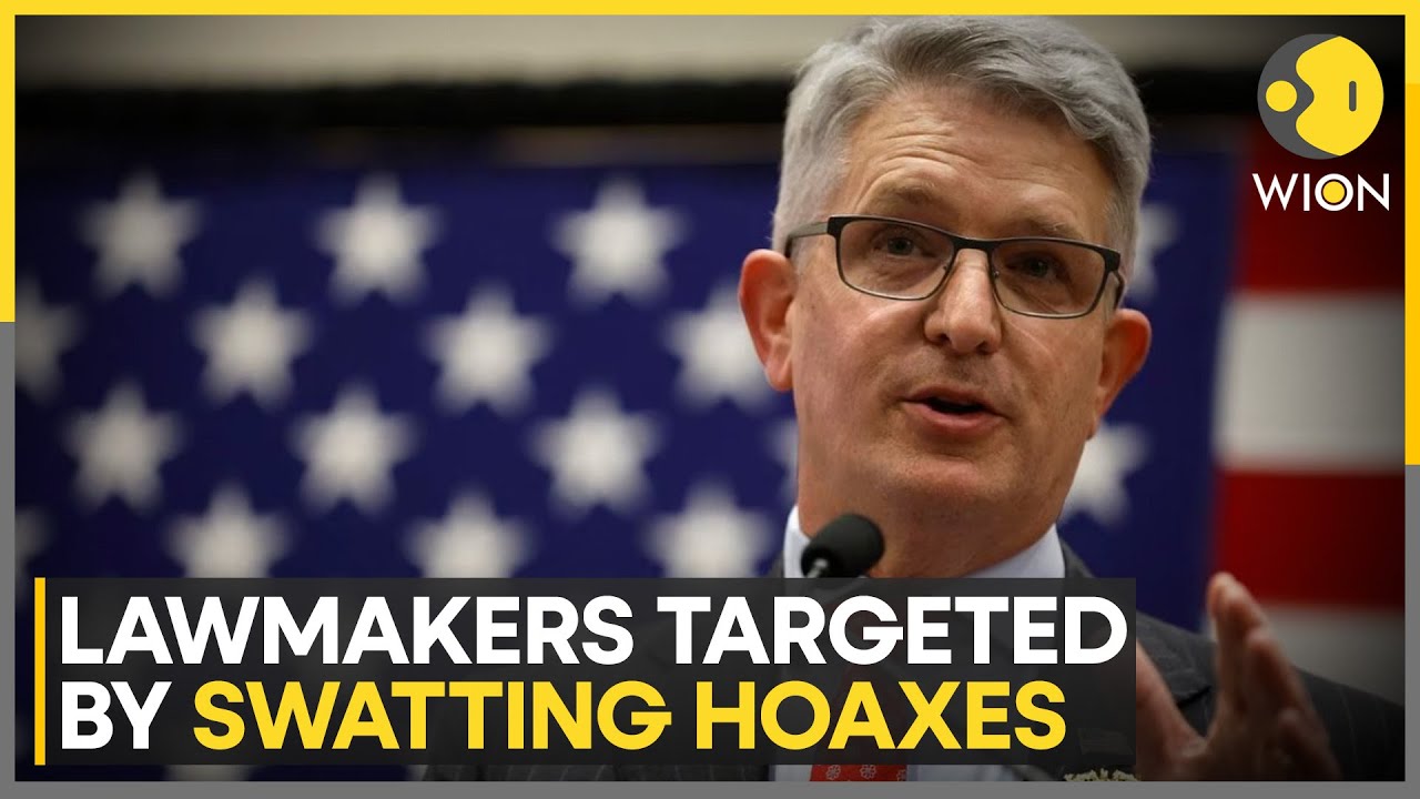 Three members of Congress targeted in ‘swatting’ incidents | WION - YouTube