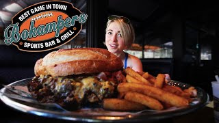 THE 5.5LB BEAST BURGER CHALLENGE