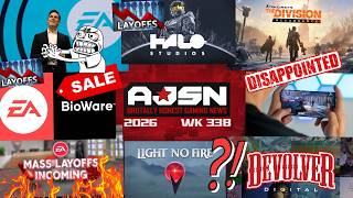 Ajsn Wk33b- Ea To Cut $700m?! Mass Layoffs Incoming?, Halo Studio Layoffs?, The Division Mobile Slop