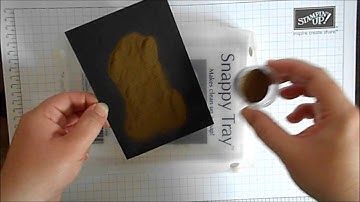 Stamping With Val - Heat Embossing Technique Video