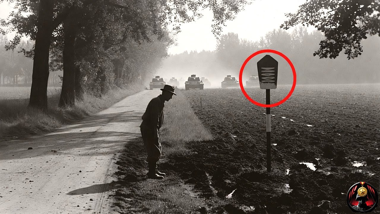 Farmer's Clever Trap: Swapping Mine Signs to Sink Nazi Tanks in Mud – Genius WWII Trick!
