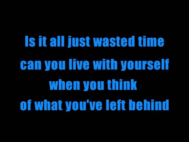 Skid Row - Wasted Time (Lyrics) class=