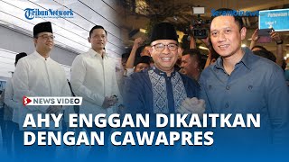 Antar dan Jemput Anies Ibadah Haji, AHY Enggan Bahas Soal Cawapres