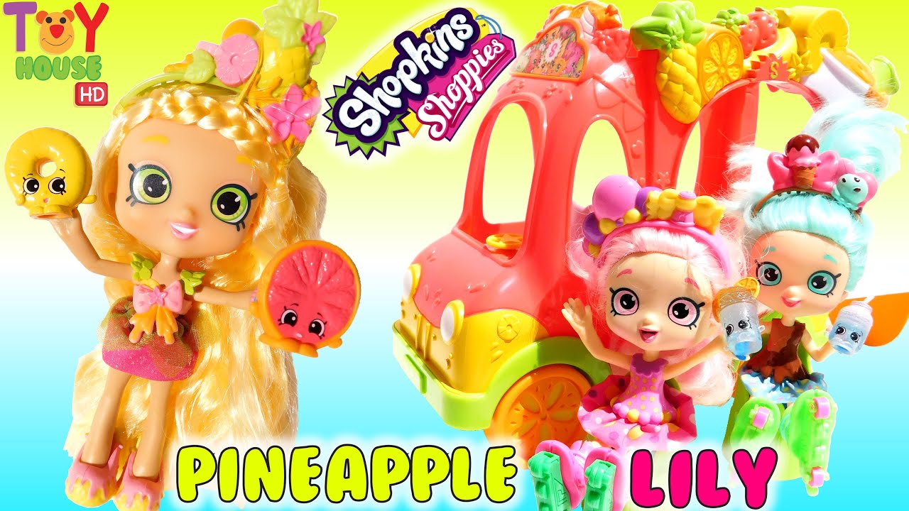 New Shoppie Pineapple Lily & Smoothie Truck! [Subscriber Request] YouTube