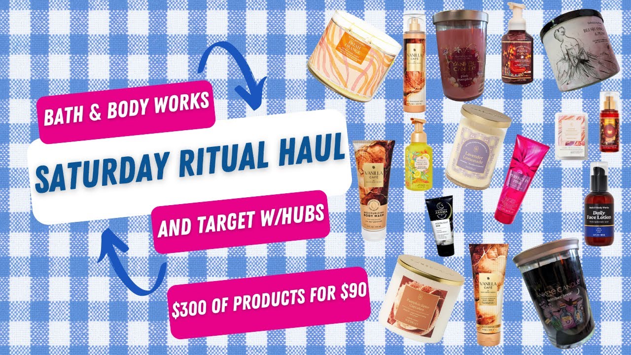 🛍️ Ritual Saturday Haul 8/2/25 | Bath & Body Works + Target | $300 Worth of Products for $90!
