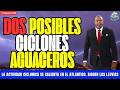  Dos  Disturbios en el altalntico .Aguaceros por 36 horas  