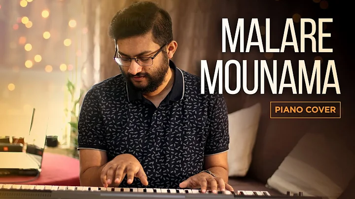 Malare Mounama | Piano Cover by Jerin George | SP ...