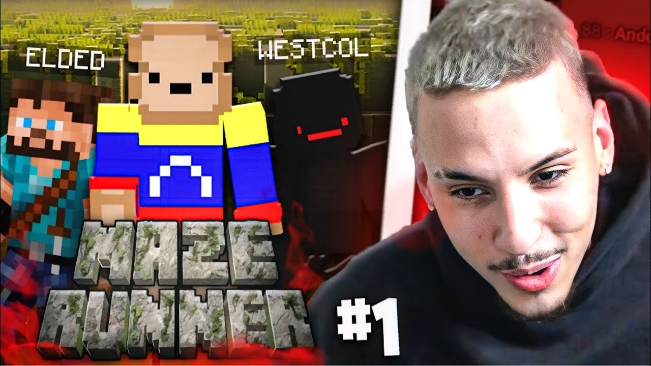 ACA NO EXITEN LOS AMIGOS 😔 JUGANDO MAZE RUNNER EN MINECRAFT 💀 | DIA 1 | Samulx
