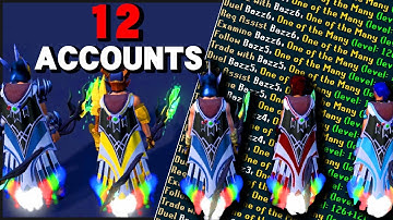 He Plays 12 RuneScape Accounts At The Same Time! Bazz Army Interview
