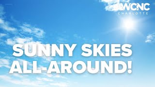 Forecast: Sunny and dry, warmer this weekend