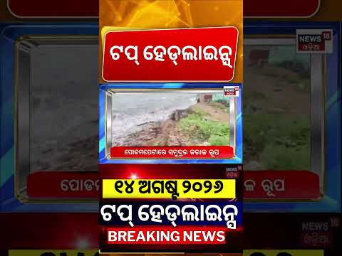 ଟପ୍‌ ହେଡ୍‌ଲାଇନ୍ସ ! Odisha Rain | New DGP Odisha | PM Awas Yojana | Odia News | Low Pressure Odisha