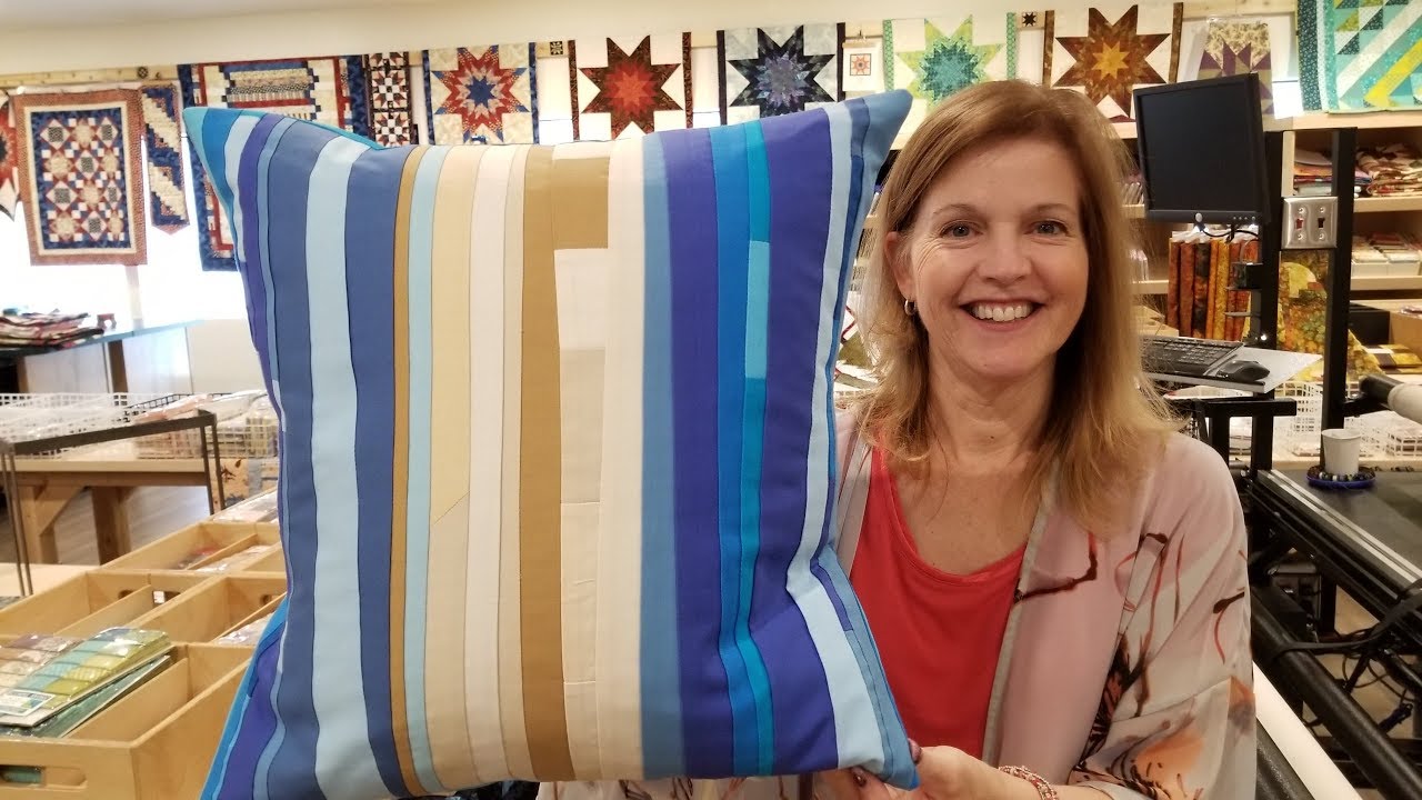 Scrap fabric project – make a pillow - Skandimama