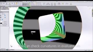 Solidworks/Lofted Cut #5 Square to Round Cavity Inside Stock Material