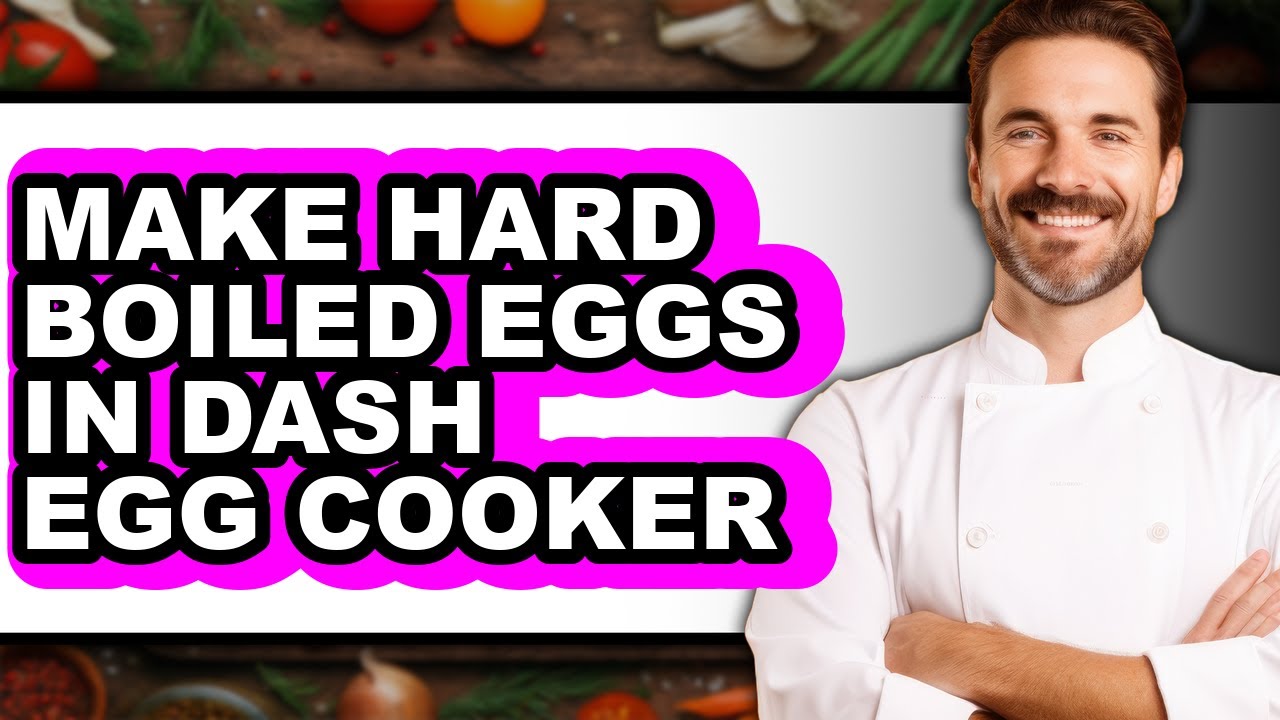 How to Make Hard Boiled Eggs in Dash Egg Cooker (Easy Method)