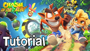 Crash Bandicoot On the Run Gameplay Walkthrough Part 1 Tutorial  Android e IOS