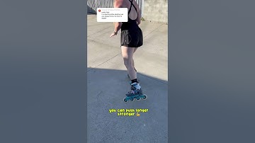 How to Inline Skate when your first starting out! 🌟 #rollerblade #tutorial