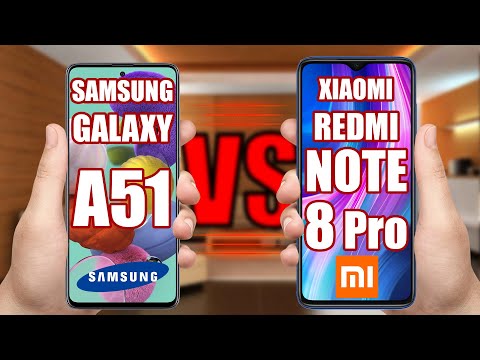 Samsung Galaxy A51 vs Xiaomi Redmi Note 8 Pro