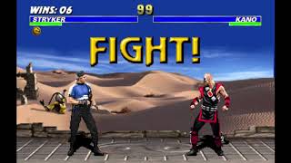 Ultimate Mortal Kombat 3 - Stryker Arcade Very Hard - SZ Valdes