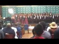 UWC Creative Arts Choir - Addio mia patria/De "profundis" by G. Verdi N.C.F Regionals 2015