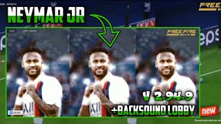Loading screen free fire max pakai video Neymar terbaru no password versi 2.94.9