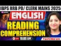 IBPS RRB Clerk/PO Mains English 2025 | English Previous Year Paper | English By Yashi Ma'am