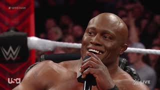 Bobby Lashley Omos \& MVP Hell in a Cell Contract Signing - WWE Raw 5\/30\/22 (Full Segment)