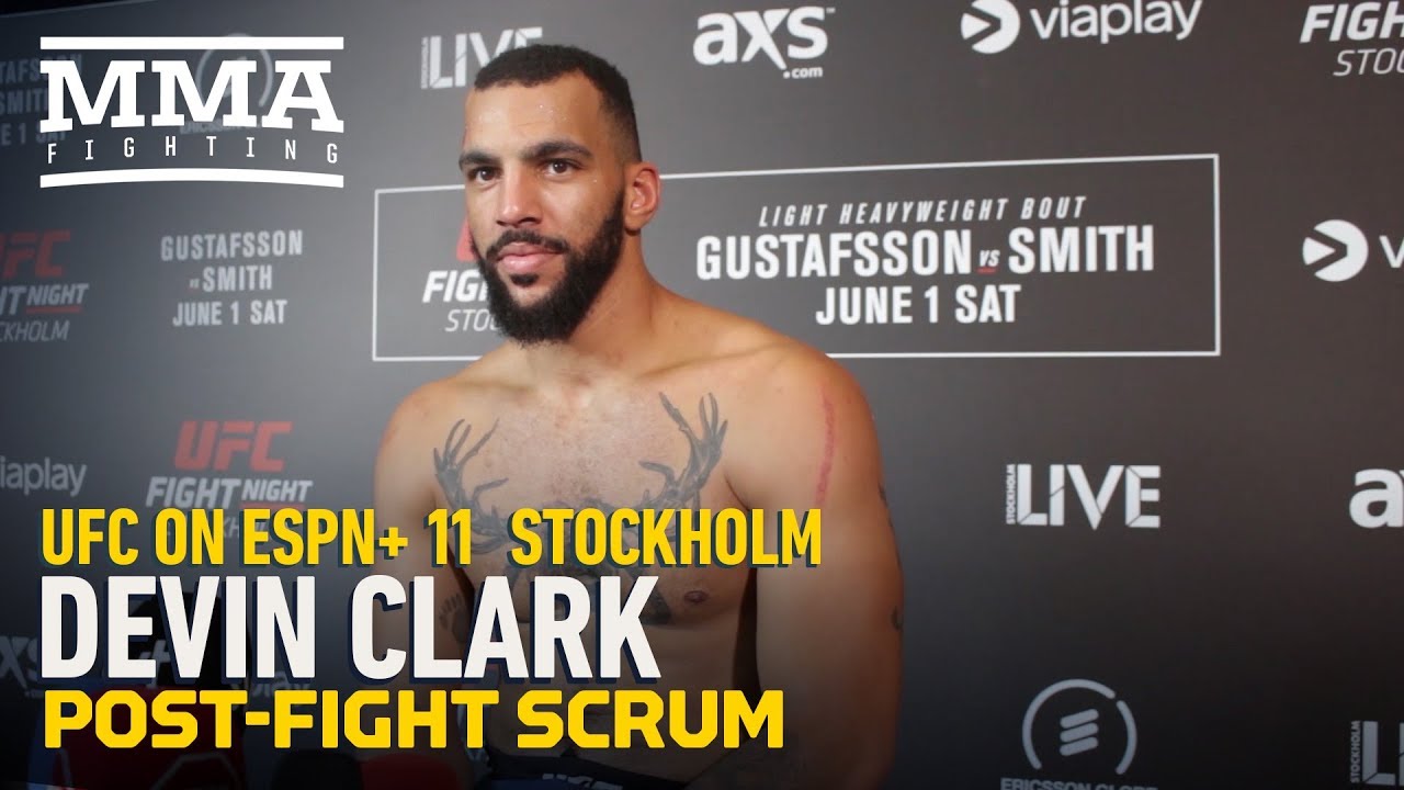 UFC Stockholm: Devin Clark Calls For Aleksandar Rakic Rematch Following Darko Stosic Win mixed martial arts nantes