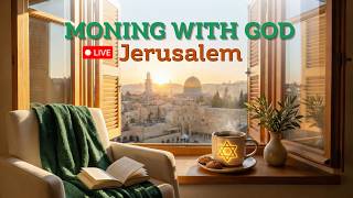 LIVE 🔴 Morning in Jerusalem ✡️ Peaceful Worship & Calm Music | Israel Sunrise screenshot 1