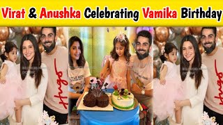 Virat Kohli & Anushka Sharma Celebrating Vamika 3rd Birthday Party