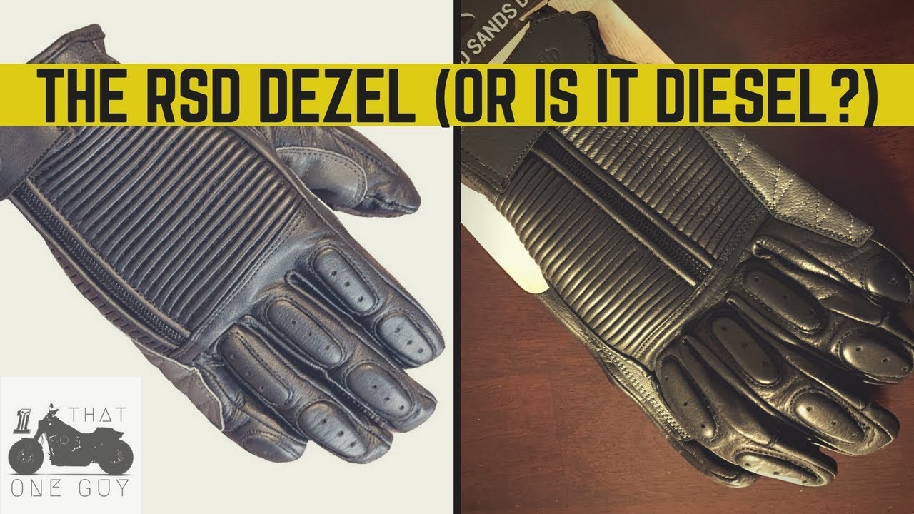 The RSD Dezel (or is it Diesel) riding gloves - the problem with ordering online