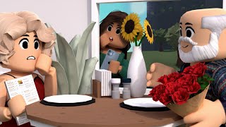 Granny goes on DATE with STALKER! **HOMELESS!!** | Bloxburg Family Roleplay w/voices
