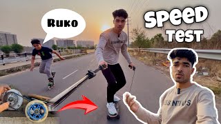 Skateboard की Speed Test करूंगा 😀 / Vishal skater / Vlog