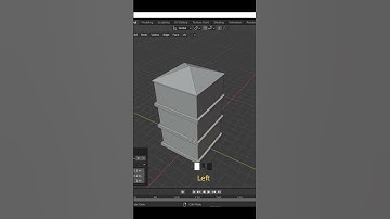 3d city modeling in blender part-01-mds design #shorts 🏠