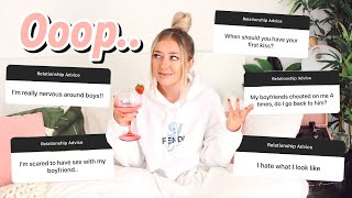 I Got Drunk And Gave Relationship Advice! The ULTIMATE guide to BOYS & GIRLS!!