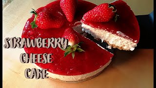 STRAWBERRY CHEESE CAKE || DELICIOUS DESSERT