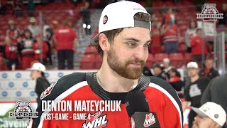 2024 WHL Championship Series Post-Game: Denton Mateychuk