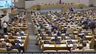 Жириновский увел фракцию с заседания Думы из-за конфликта с Родниной