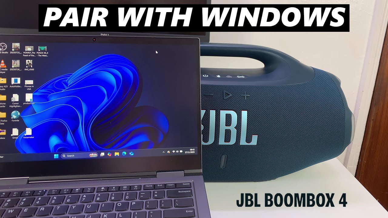 How To Pair JBL Boombox 4 To Windows PC / Laptop - YouTube