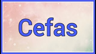 Cefas | Name Origin Meaning