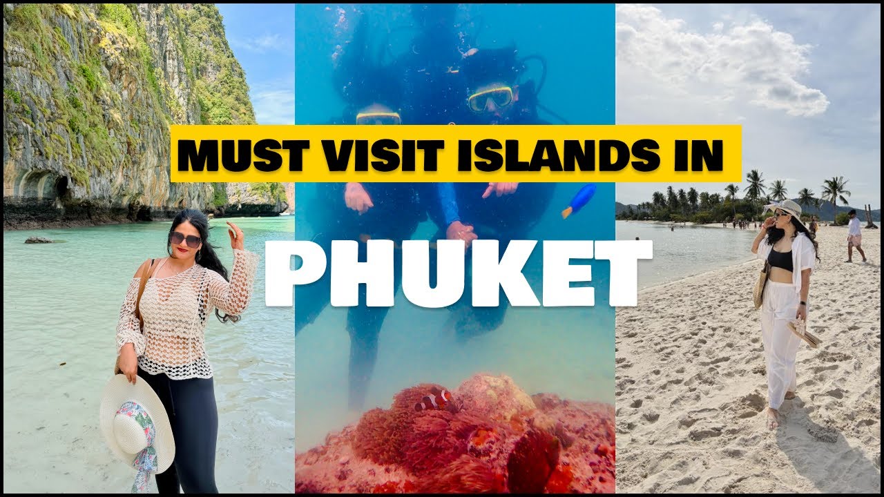 Phi Phi Island & James Bond Island | Phuket Travel Vlog | Must Visit Islands in Phuket Thailand